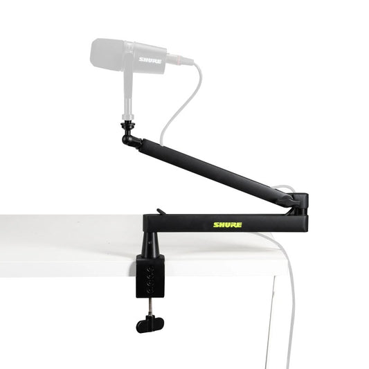 Gator SH-BROADCAST2 Shure Low-Profile Desktop Mic Boom Stand