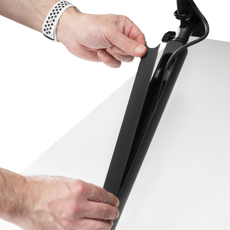 Gator SH-BROADCAST2 Shure Low-Profile Desktop Mic Boom Stand 