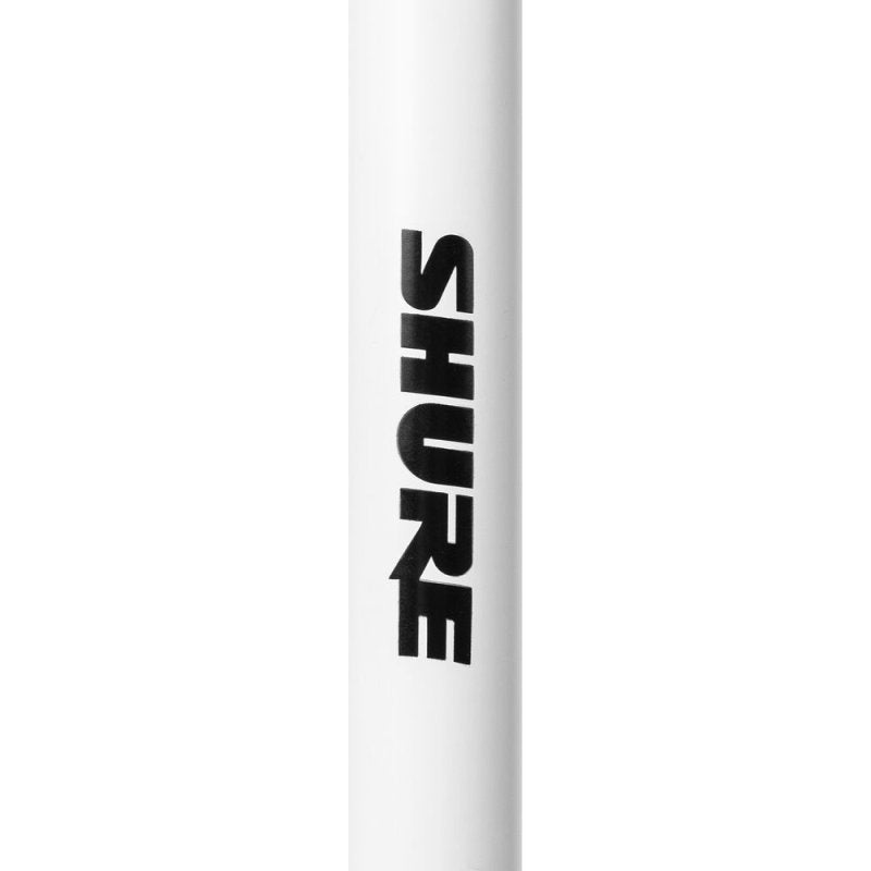 Gator SH-DESKTOP1-W Shure 6″ Round Base Desktop Mic Stand, White