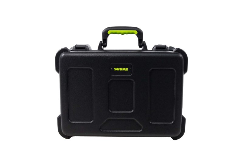 Gator SH-MICCASE15 Molded Case With Drops For 15 Mics & TSA Latch 