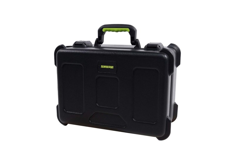 Gator SH-MICCASE15 Molded Case With Drops For 15 Mics & TSA Latch 