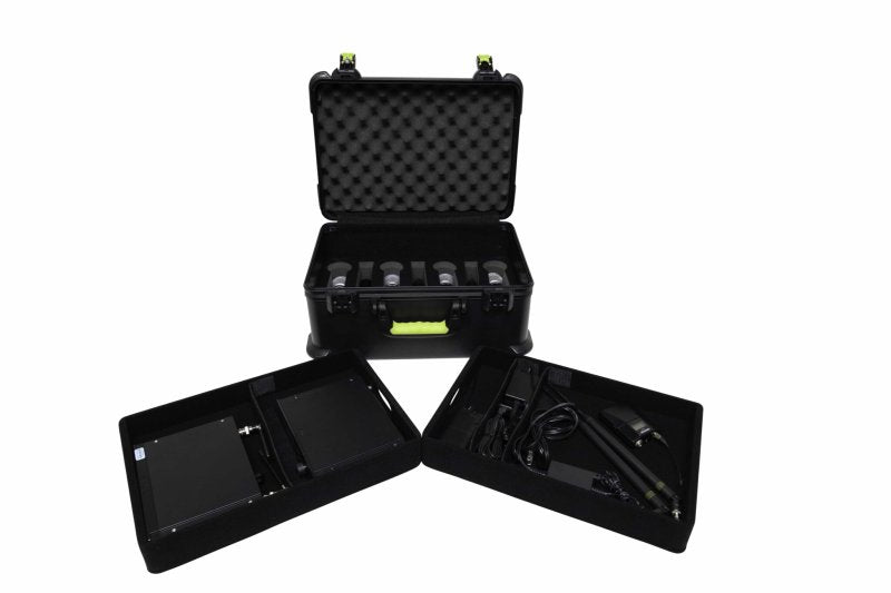 Gator SH-MICCASEW07 Molded Case For 7 Wireless Mics With TSA Latch