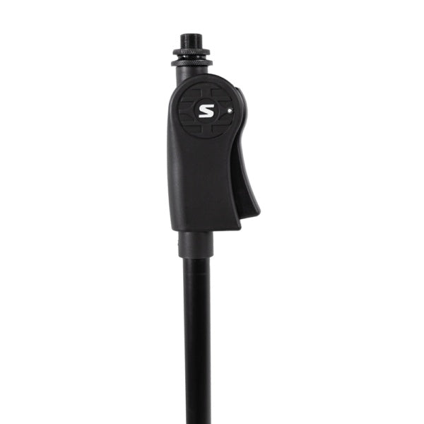 Gator Sh Tripodstanddx Deluxe Tripod Mic Stand With Pistol Grip Clutch