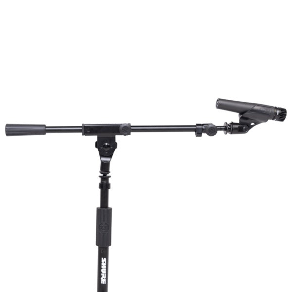 Gator Sh Tripodstandlp Low-Profile Tripod Mic Stand With Telescoping Boom 