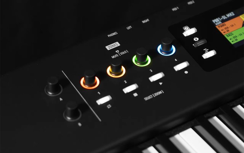 Studiologic-Fatar SL-88-GT-MK2 88-Key MIDI Keyboard Controller with Acoustic Weighted Keys 