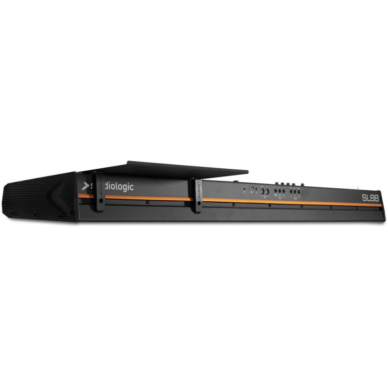 Studiologic-Fatar SL-COMPUTER-PLATE-MK2 Shelf Style Magnetic Keyboard Attachment for SL MK2, Black 