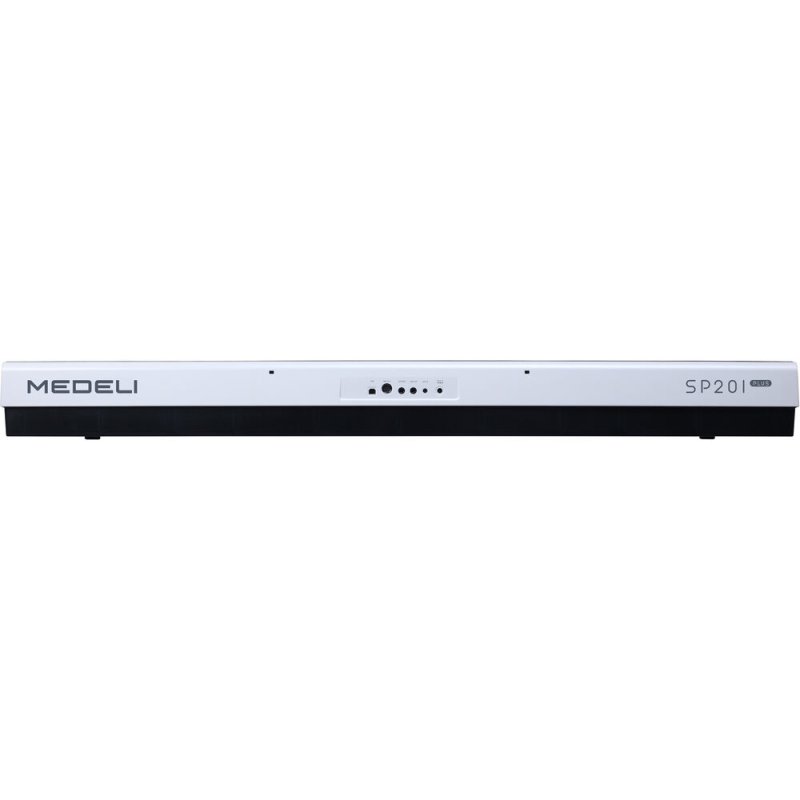 Medeli SP201P-WH 88-Key Weighted Portable Digital Piano with USB Midi and Audio, White