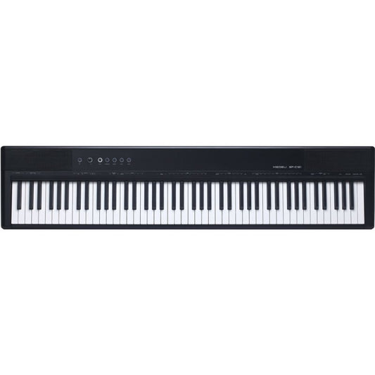 Medeli SPC121M-BK 88-Key Weighted Digital Piano with USB Midi and Audio, Black
