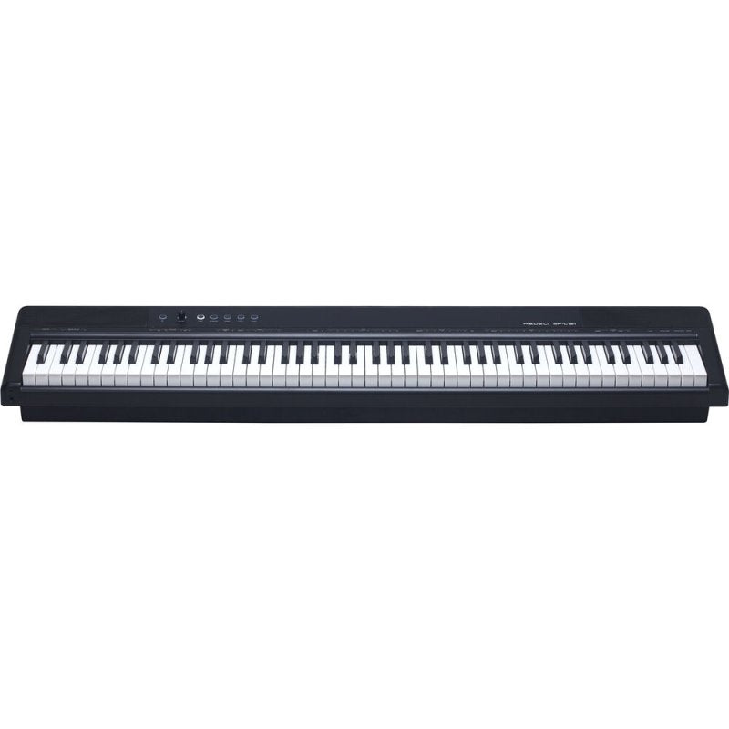 Medeli SPC121M-BK 88-Key Weighted Digital Piano with USB Midi and Audio, Black 