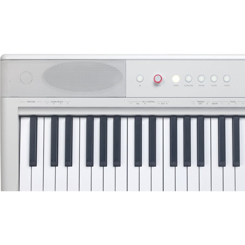 Medeli SPC121M-WH 88-Key Weighted Digital Piano with USB Midi and Audio, White 