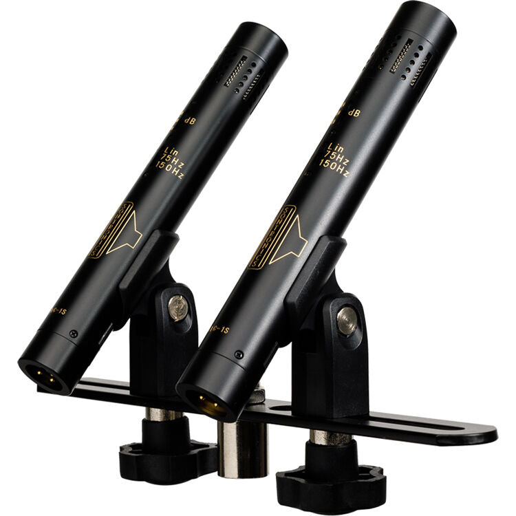 Sontronics STC1-SET-BL Matched Stereo Pair of Small-Diaphragm Condenser Microphones, Black