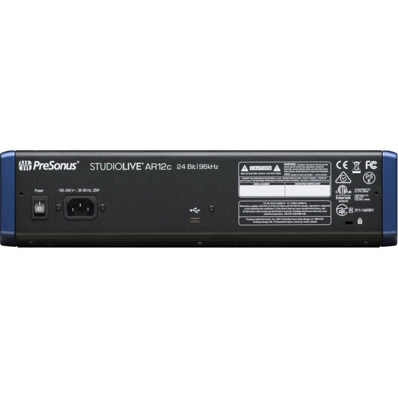 PreSonus USB-C 14-Channel Hybrid Performance and Recording Mixer