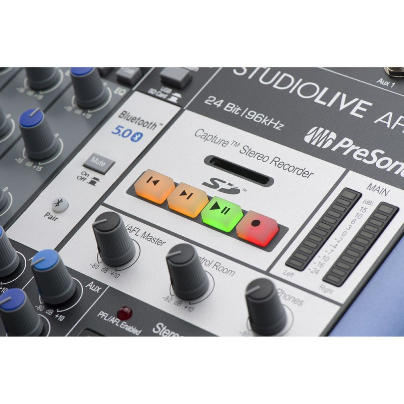 PreSonus USB-C 14-Channel Hybrid Performance and Recording Mixer