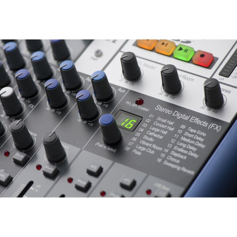 PreSonus USB-C 18-Channel Hybrid Performance and Recording Mixer 
