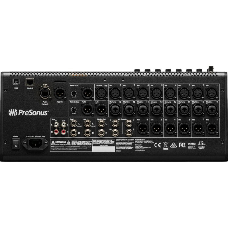 PreSonus StudioLive Series III SE 16 Digital Console Mixer / Recorder / Interface