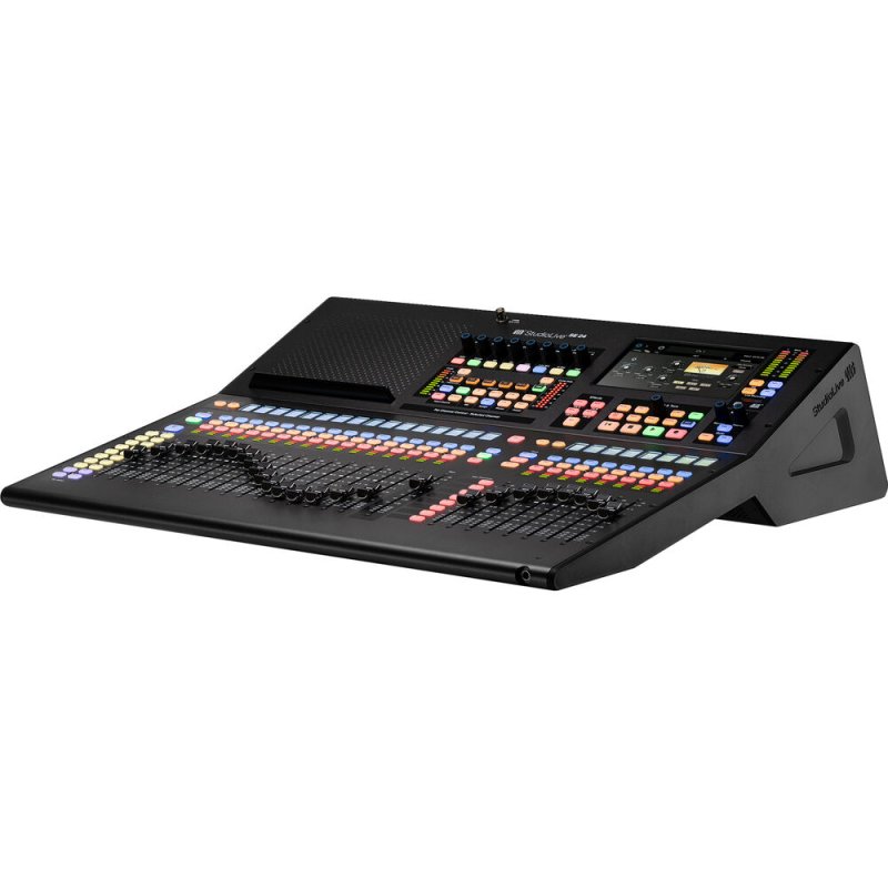 PreSonus StudioLive Series III SE 24 digital console mixer with multiple knobs, faders, and connectivity ports for professional audio mixing.