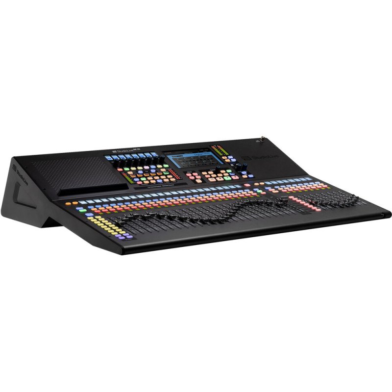 PreSonus StudioLive Series III SE 32 digital console mixer with multiple channels, controls, and recording interface features.