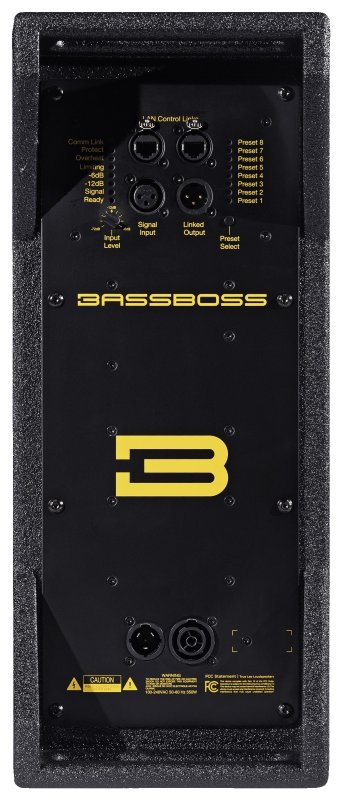 BASSBOSS SV9-MK3 1200W Powered 9" 2-Way Studio Monitor / Loudspeaker 