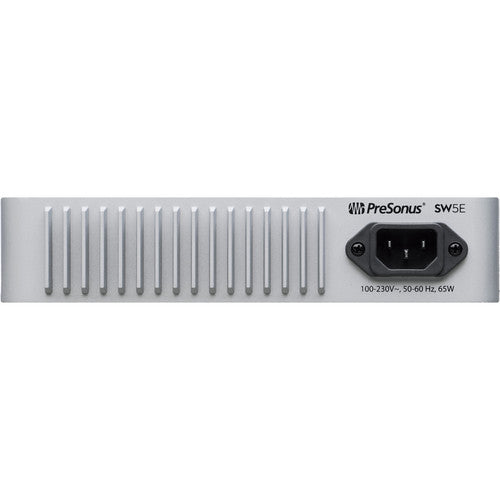 PreSonus 5-port Audio Video Bridging Switch w/ PoE 