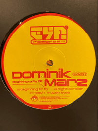 Rectangle Triangle Beginning To Fly EP record cover featuring abstract geometric artwork in vibrant colors.
