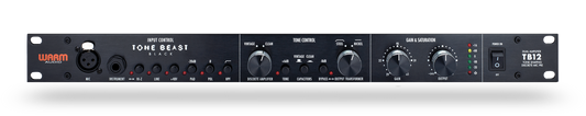 Warm Audio Tone Beast Black Tone Shaping Microphone Preamp