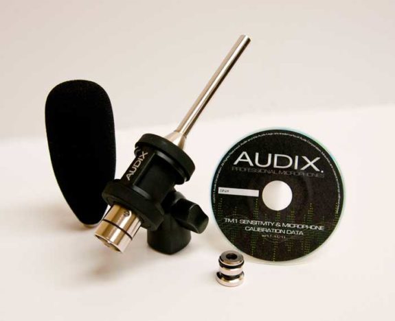 Audix TM1PLUS Omni-directional Test & Measurement Microphone Kit 