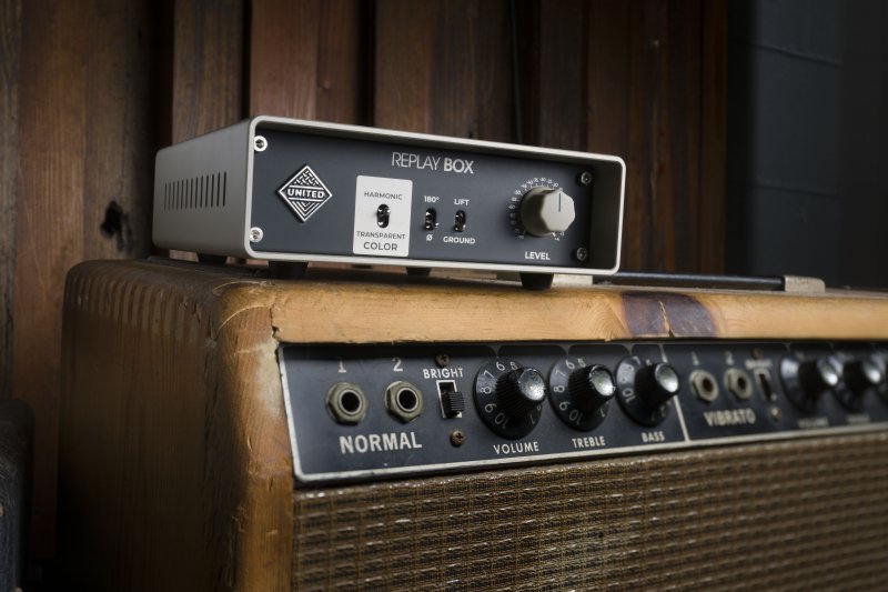 Heritage Audio Ut Replaybox Dual Transformer Reamplification Box 