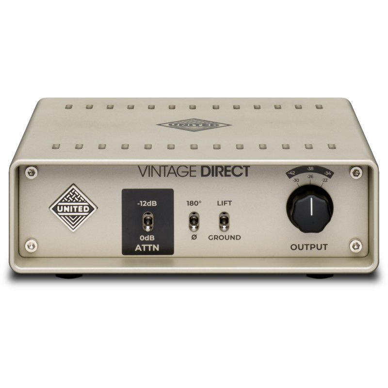 Heritage Audio Ut Vintagedirectbox Vintage-Style Large-Transformer Direct Box