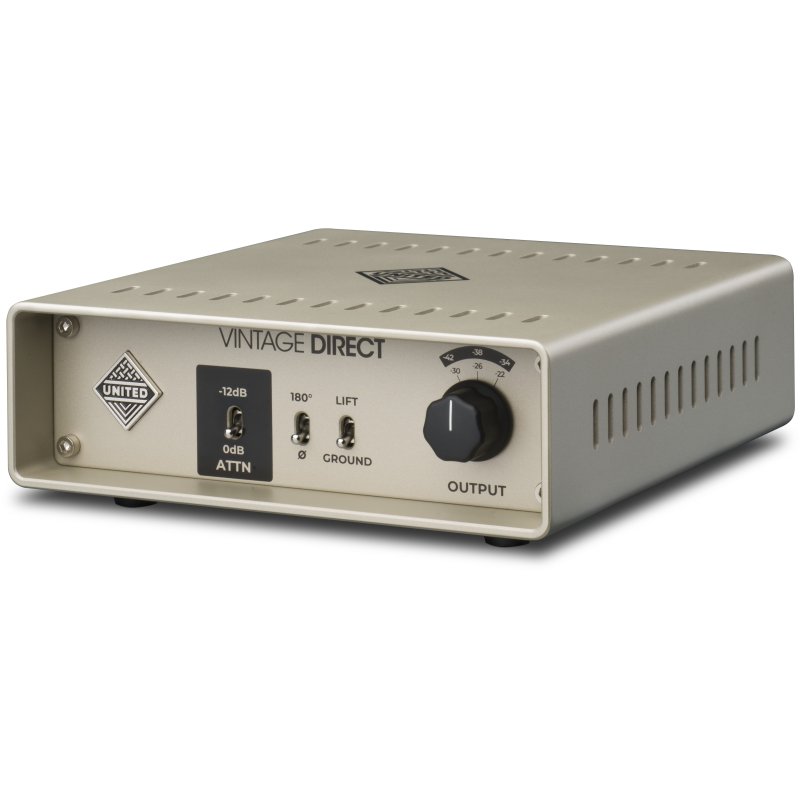 Heritage Audio Ut Vintagedirectbox Vintage-Style Large-Transformer Direct Box