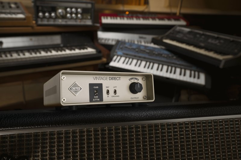 Heritage Audio Ut Vintagedirectbox Vintage-Style Large-Transformer Direct Box