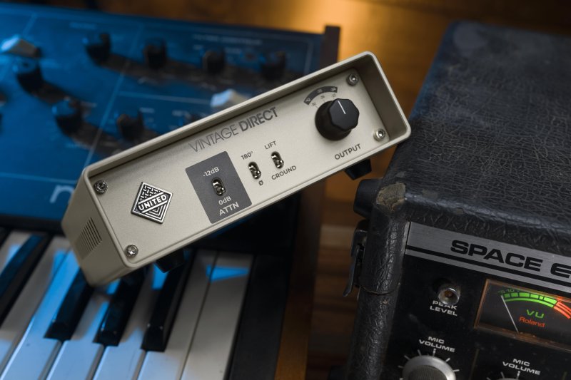 Heritage Audio Ut Vintagedirectbox Vintage-Style Large-Transformer Direct Box 