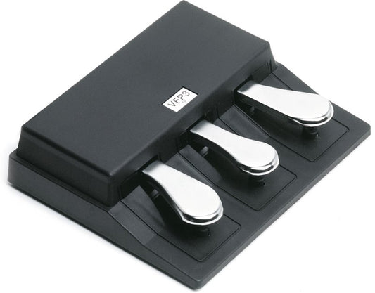 Studiologic-Fatar VFP-3-15 Piano Style Triple Sustain Pedal (Closed Contact)