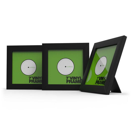 Glorious Vinyl Frame Set 7" Black, Set of 3