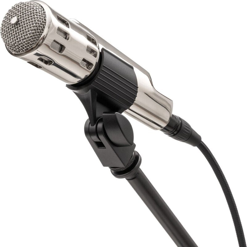 Warm Audio WA-R64C Vintage-Style Dynamic Vocal Microphone for Live Sound, Chrome 