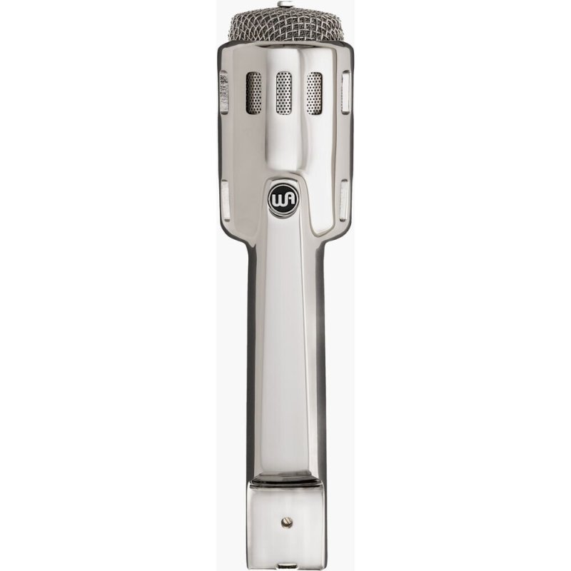 Warm Audio WA-R64C Vintage-Style Dynamic Vocal Microphone for Live Sound, Chrome 