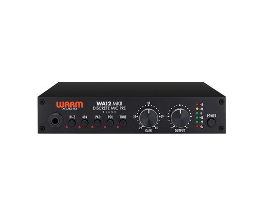 Warm Audio 1-channel Mic / Instrument Preamp, Black Edition