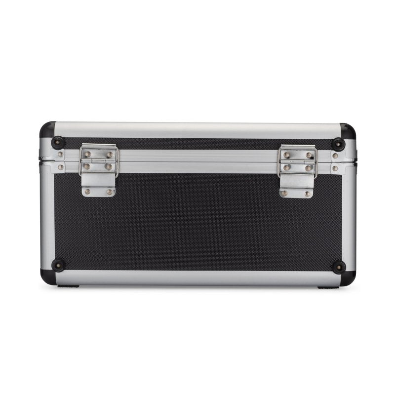 Warm Audio WA-87 R2 microphone flight case with secure latch and foam interior for protection during transport.