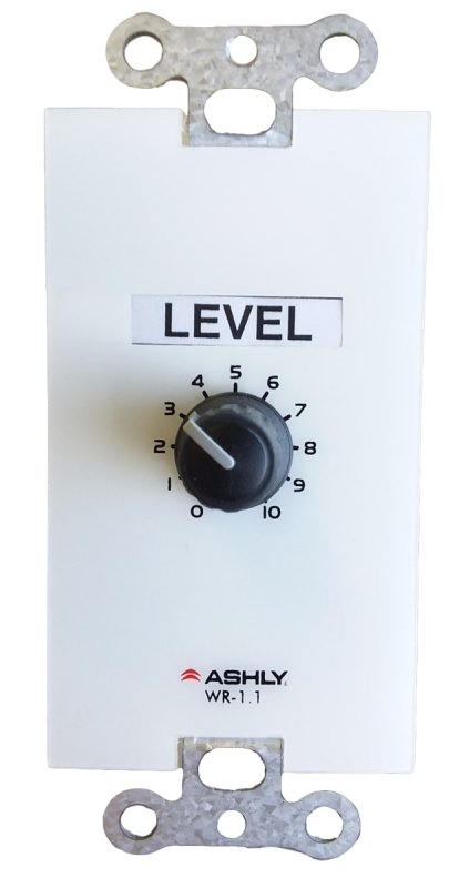 Ashly WR-1.1 Single Potentiometer Remote Volume Control For DC Level 