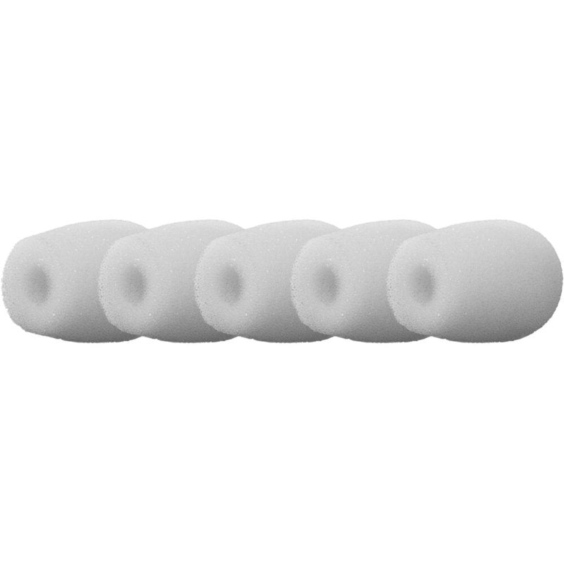 Audix WS20WPK Ball-Shaped Foam Windscreen For ADX40, White (5-Pack) 