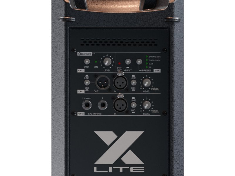 FBT X-LITE-110A 10" Powered Speaker with Built-in Bluetooth