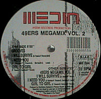 49ers - 49ers Megamix Vol. 2, 12" vinyl, on Media Records (1990)