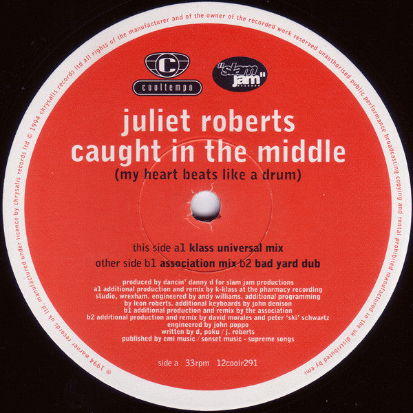 Caught In The Middle (The '94 Mixes) Juliet Roberts