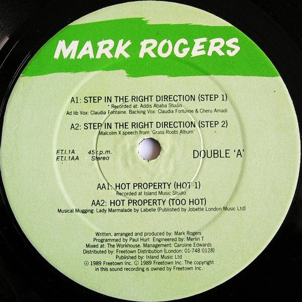 Step In The Right Direction Mark Rogers