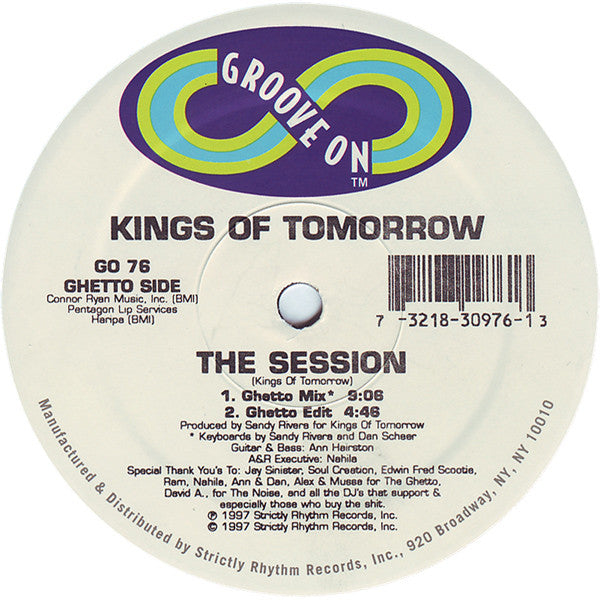 The Session Kings Of Tomorrow