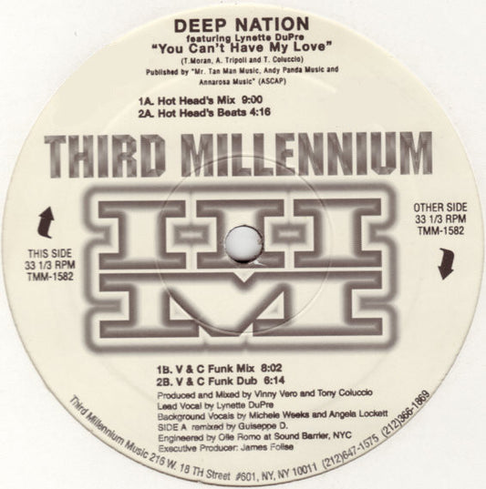 You Can't Have My Love | Rectangle Triangle  