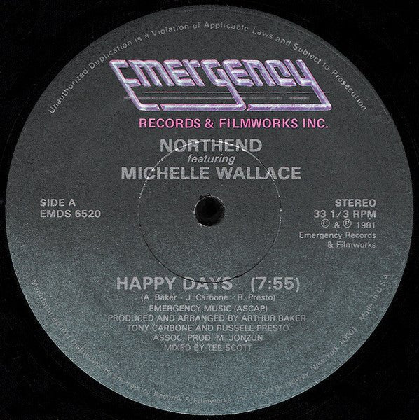 Happy Days North End,Michelle Wallace