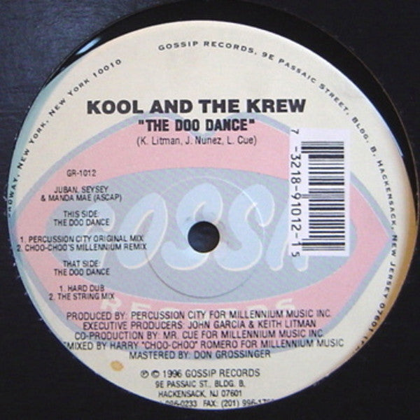The Doo Dance Kool And The Krew