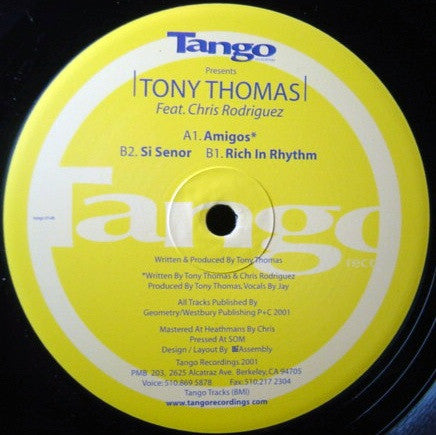 Amigos / Si Senor / Rich In Rhythm | Rectangle Triangle  