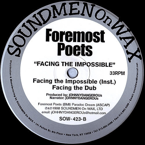 Facing The Impossible Foremost Poets