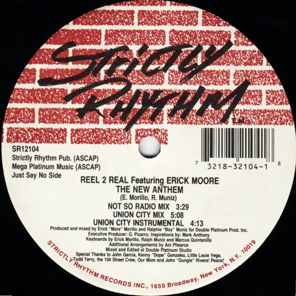 The New Anthem Reel 2 Real,Erick Morillo